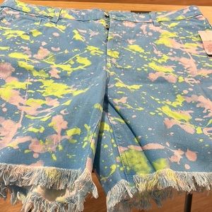 Target , wild fable denim high waisted jean shorts